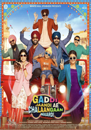 Gaddi Jaandi Ae Chalaangaan Maardi 2023 WEB-DL Punjabi Full Movie Download 1080p 720p 480p