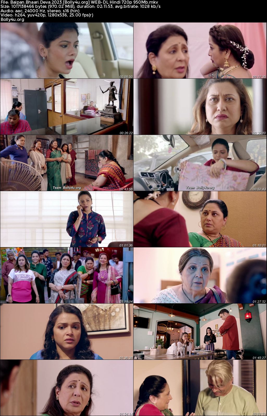 Baipan Bhaari Deva 2023 WEB-DL Hindi Full Movie Download 1080p 720p 480p