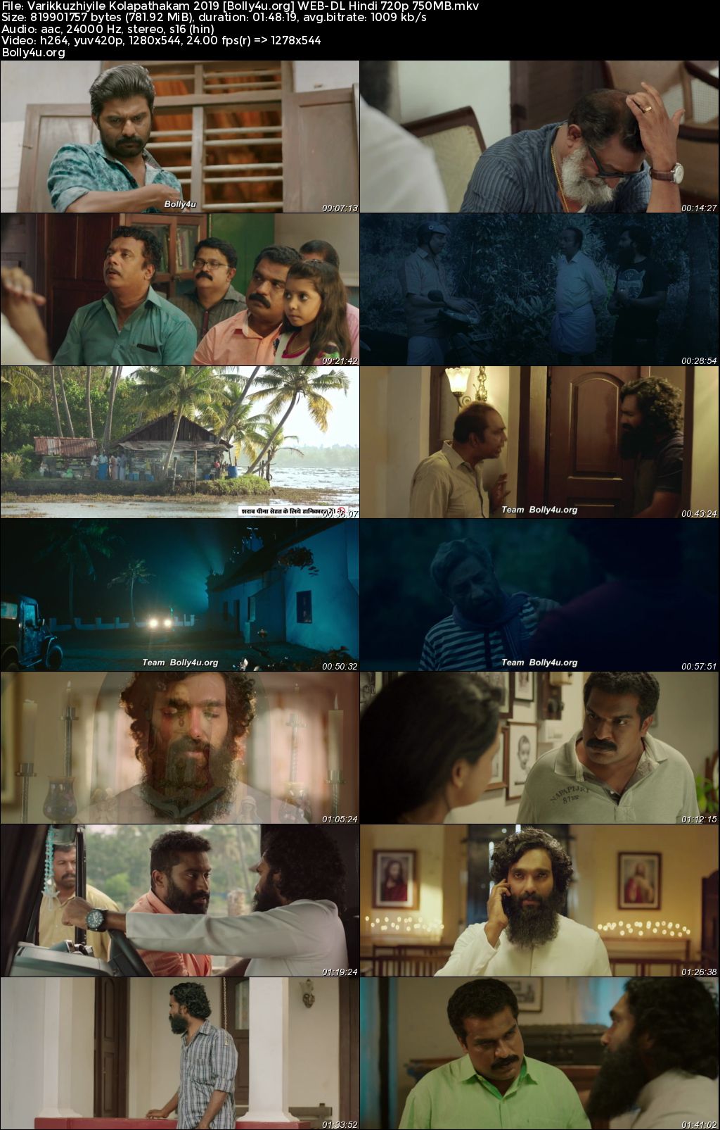 Varikkuzhiyile Kolapathakam 2019 WEB-DL Hindi Dubbed ORG Full Movie Download 1080p 720p 480p