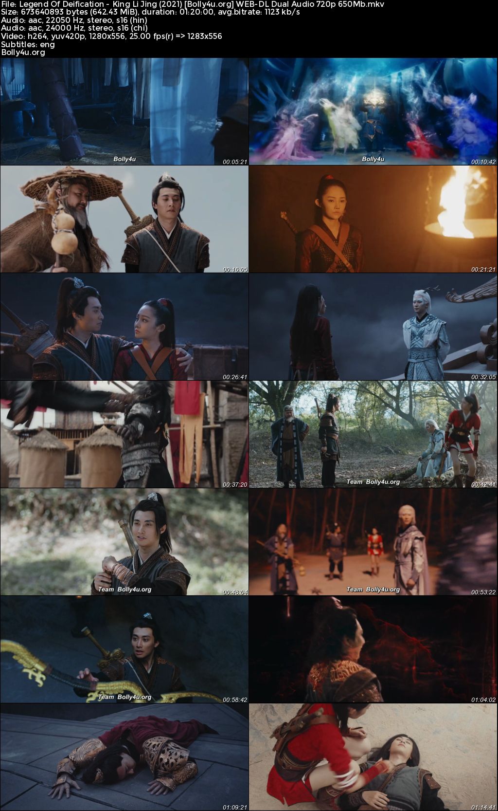 Legend Of Deification King Li Jing 2021 WEB-DL Hindi Dual Audio Full Movie Download 1080p 720p 480p