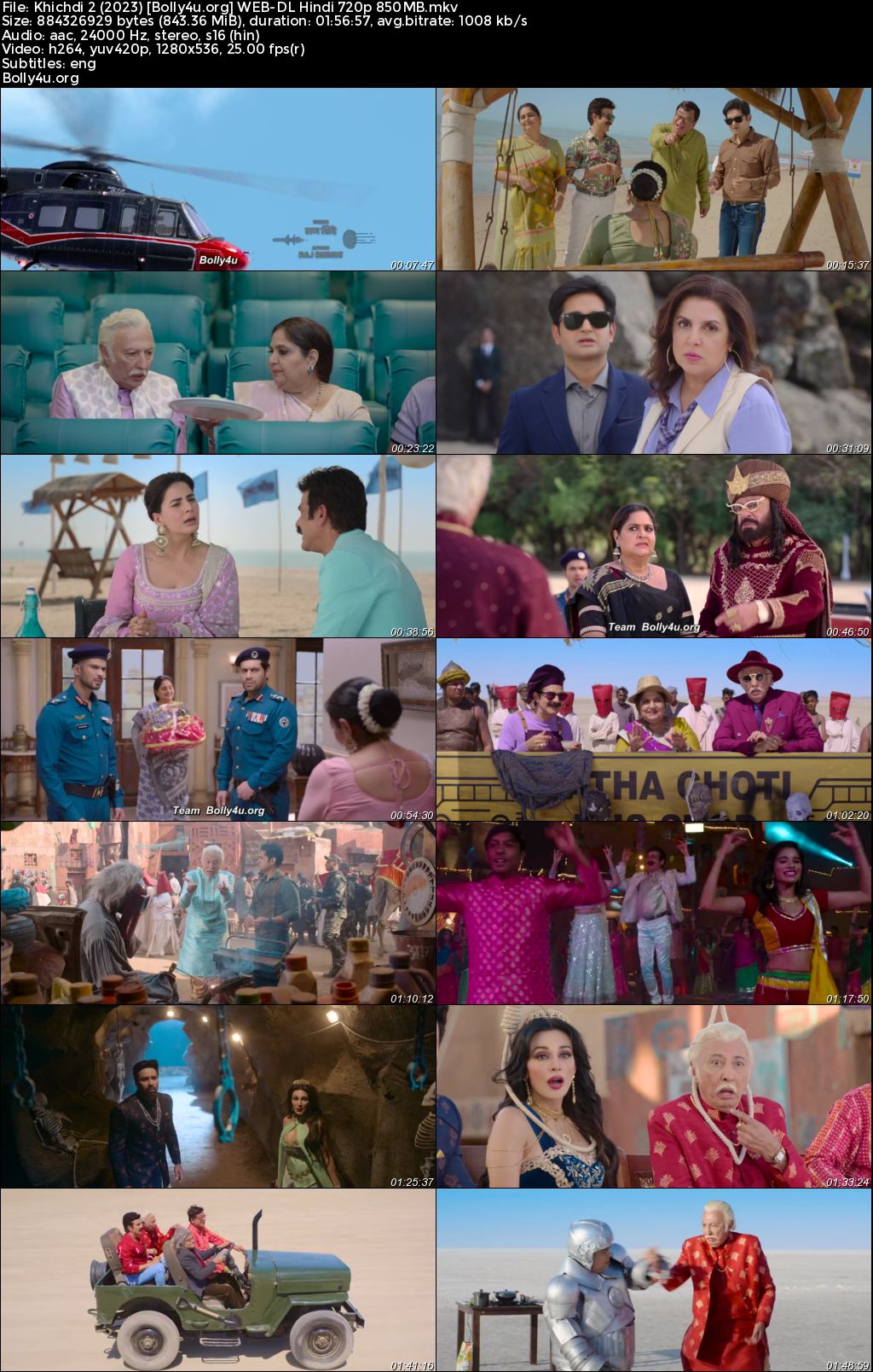 Khichdi 2 2023 WEB-DL Hindi Full Movie Download 1080p 720p 480p