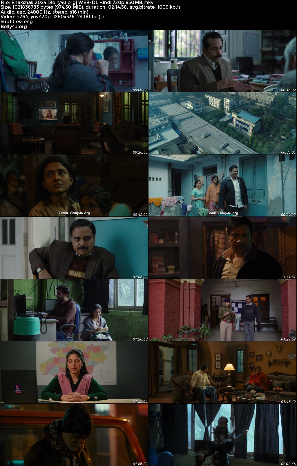 Bhakshak 2024 WEB-DL Hindi Full Movie Download 1080p 720p 480p