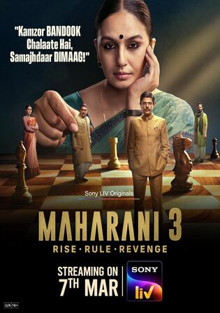 Maharani 2024 WEB-DL Hindi S03 Complete Download 720p 480p Watch Online Free bolly4u