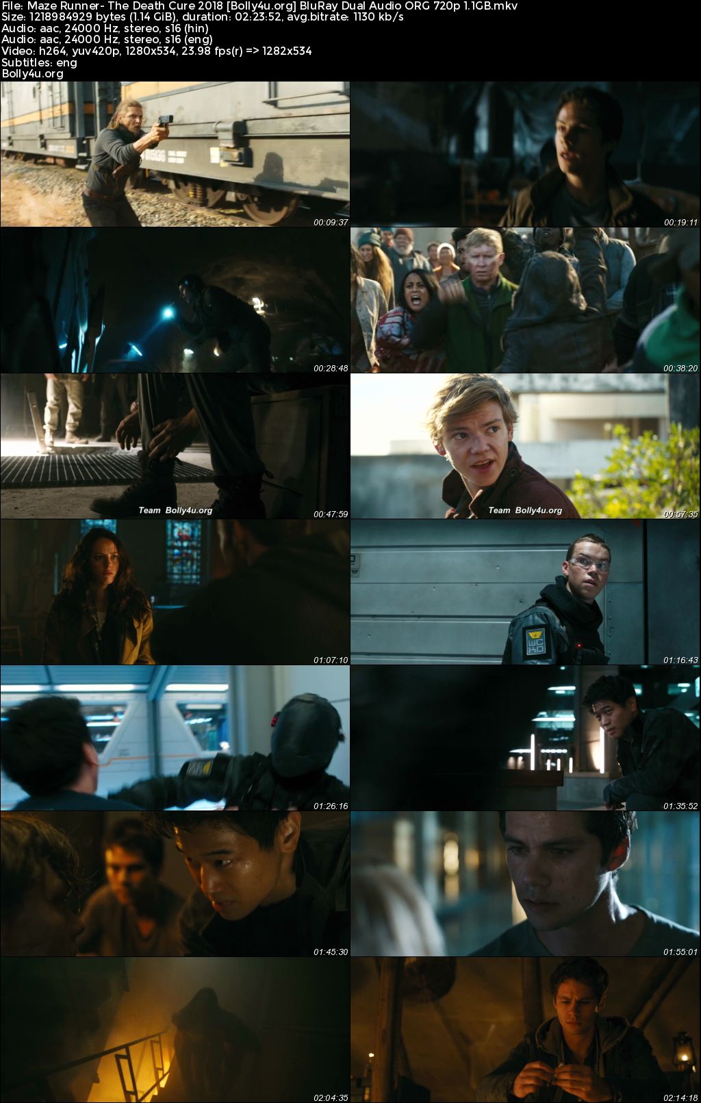 Maze Runner The Death Cure 2018 BluRay Hindi Dual Audio ORG Full Movie Download 1080p 720p 480p
