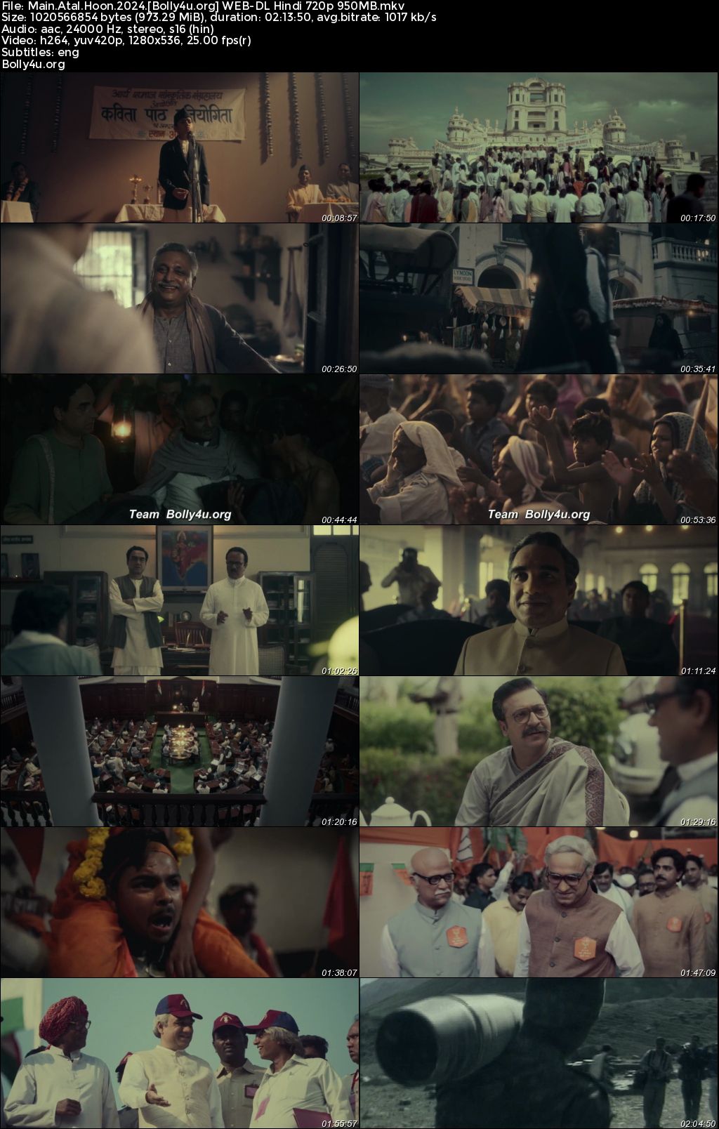 Main Atal Hoon 2024 WEB-DL Hindi Full Movie Download 1080p 720p 480p