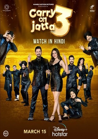 Carry on Jatta 3 2023 WEB-DL Hindi Full Movie Download 1080p 720p 480p Watch Online Free bolly4u