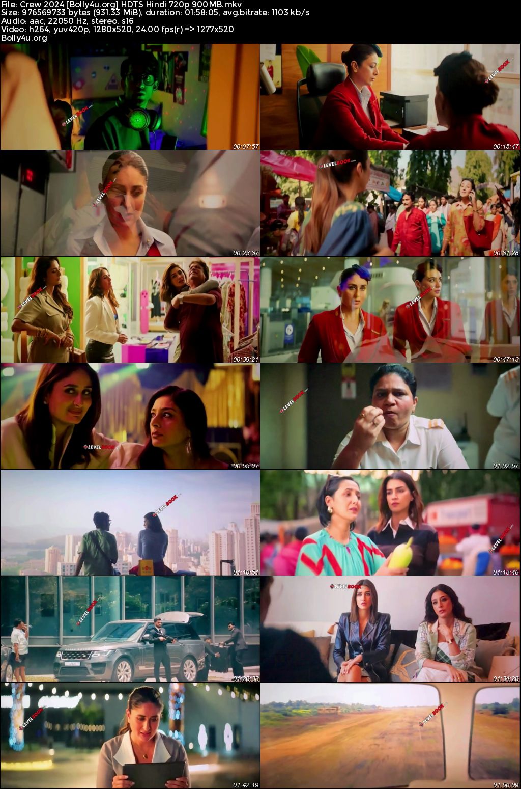 Crew 2024 HDTS Hindi Full Movie Download 1080p 720p 480p