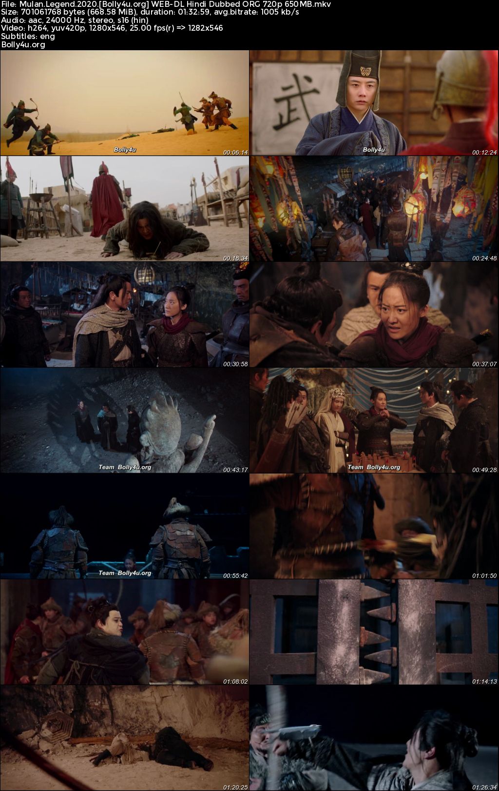 Mulan Legend 2020 WEB-DL Hindi Dubbed ORG Full Movie Download 1080p 720p 480p