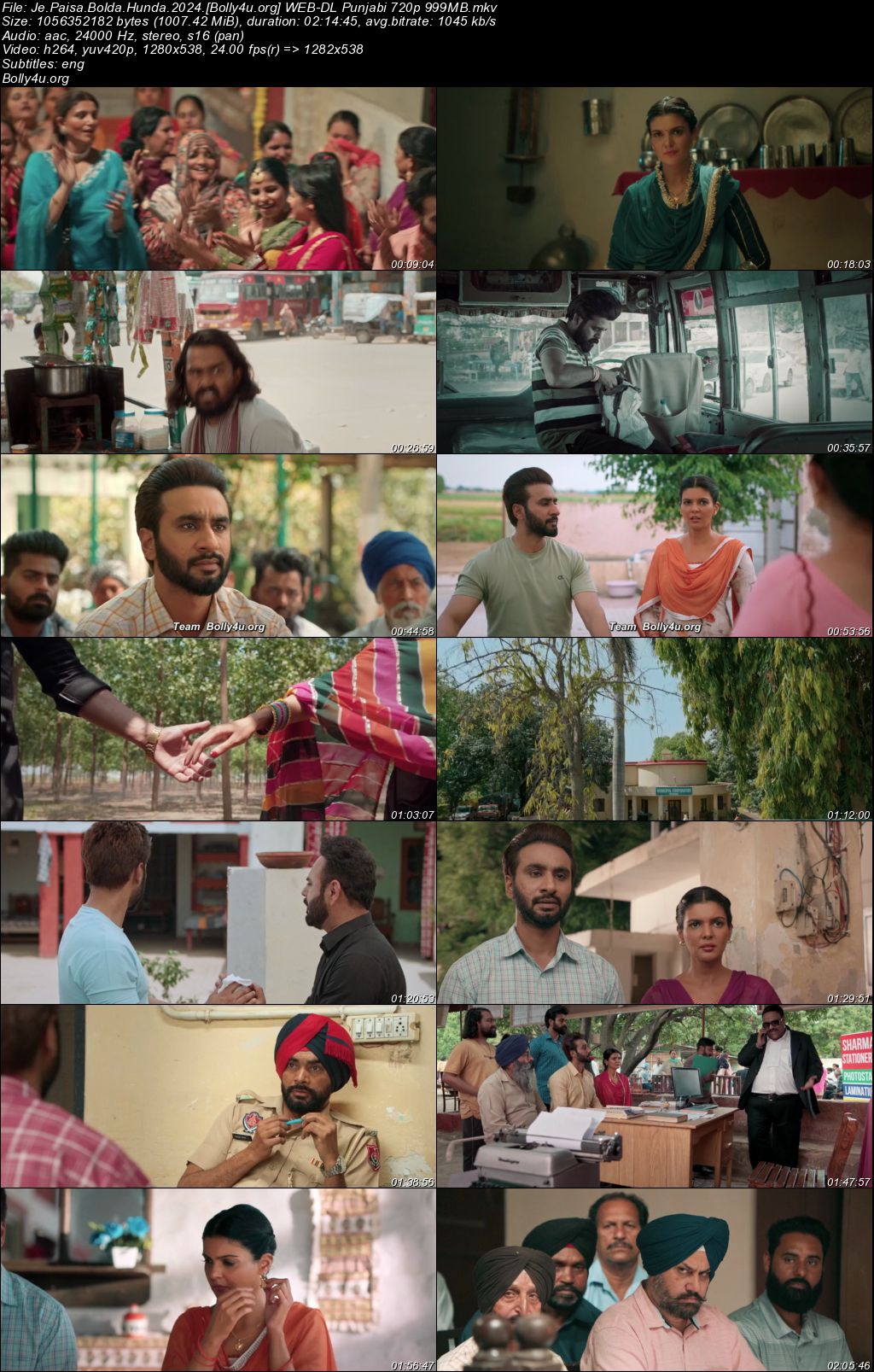 Je Paisa Bolda Hunda 2024 WEB-DL Punjabi Full Movie Download 1080p 720p 480p