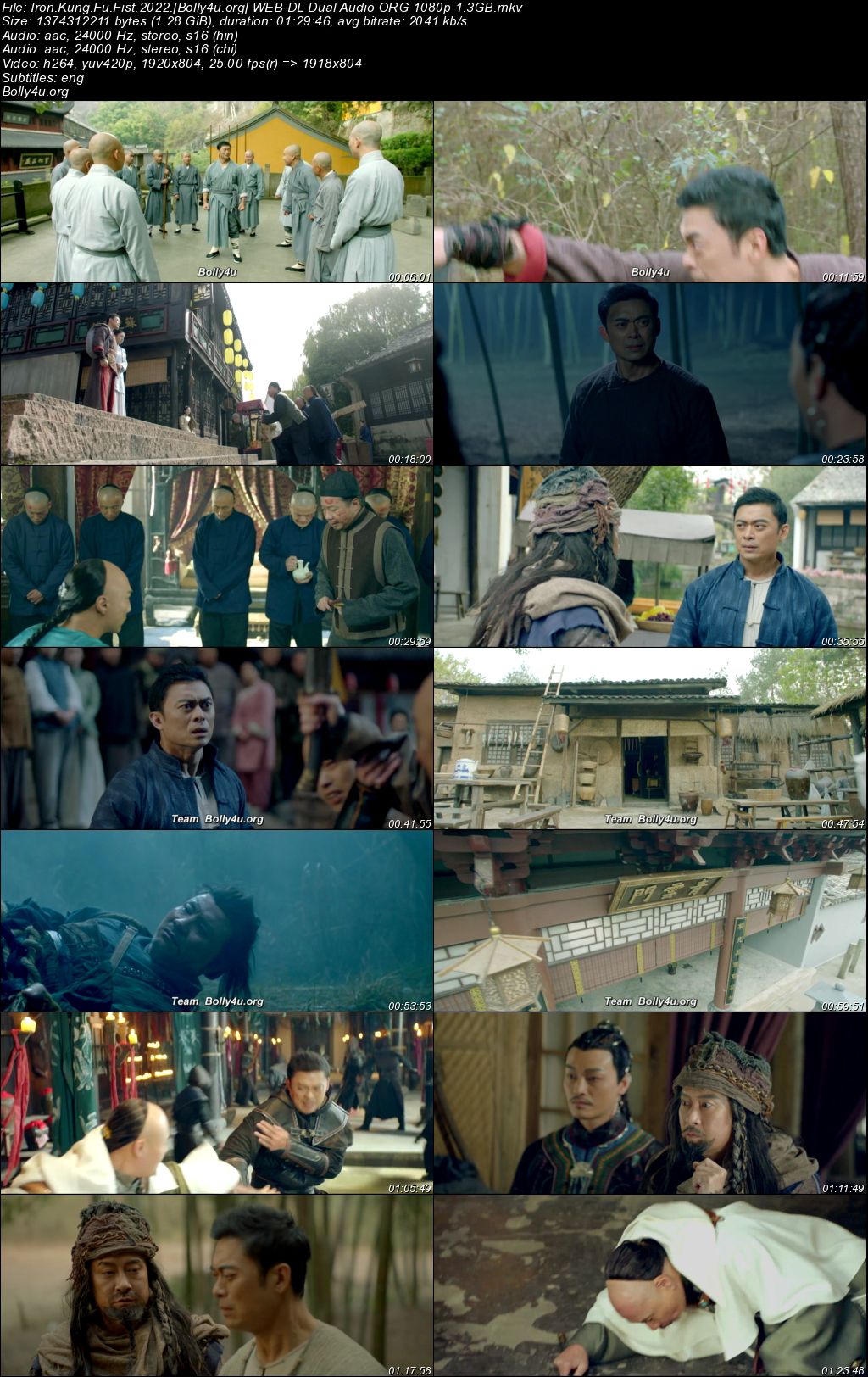Iron Kung Fu Fist 2022 WEB-DL Hindi Dual Audio ORG Full Movie Download 1080p 720p 480p