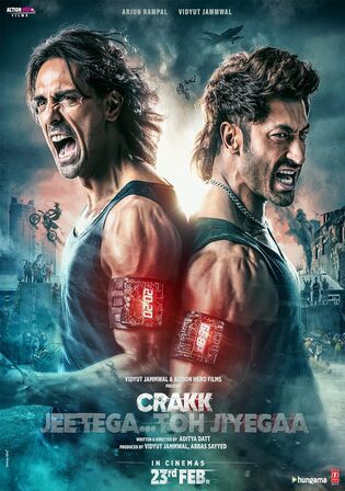 Crakk 2024 WEB-DL Hindi Full Movie Download 1080p 720p 480p