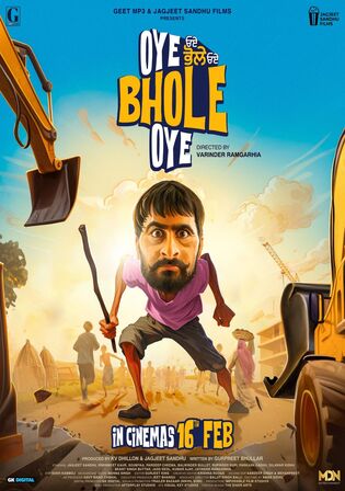 Oye Bhole Oye 2024 WEB-DL Punjabi Full Movie Download 1080p 720p 480p Watch Online Free bolly4u