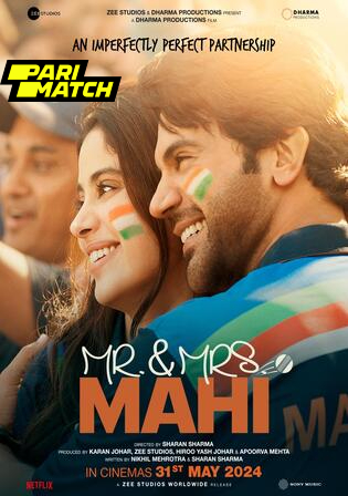 Mr & Mrs Mahi 2024 HDTS Hindi Full Movie Download 1080p 720p 480p
