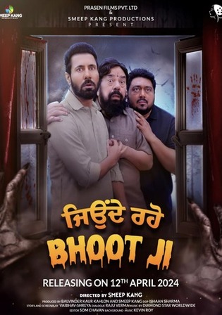 Jeonde Raho Bhoot Ji 2024 WEB-DL Punjabi Full Movie Download 1080p 720p 480p