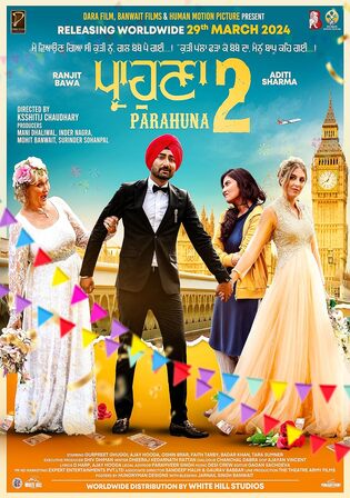 Parahuna 2 2024 WEB-DL Punjabi Full Movie Download 720p 480p Watch Online Free bolly4u