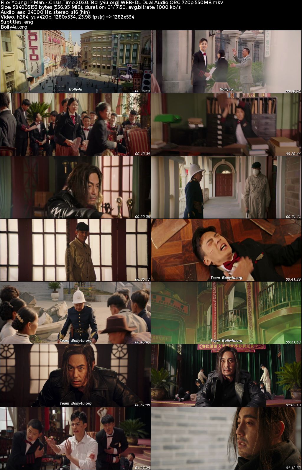 Young IP Man Crisis Time 2020 WEB-DL Hindi Dubbed Movie Download 1080p 720p 480p