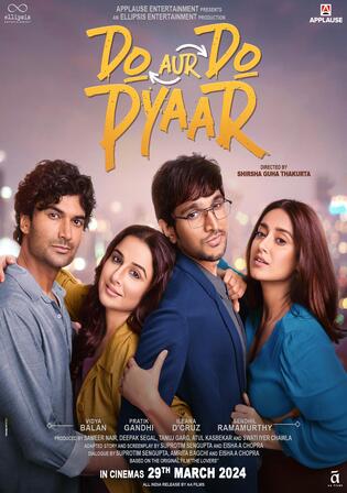 Do Aur Do Pyaar 2024 WEB-DL Hindi Full Movie Download 1080p 720p 480p Watch Online Free Bolly4u