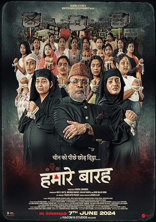 Hamare Baarah 2024 HDTS Hindi Full Movie Download 1080p 720p 480p Watch Online Free bolly4u