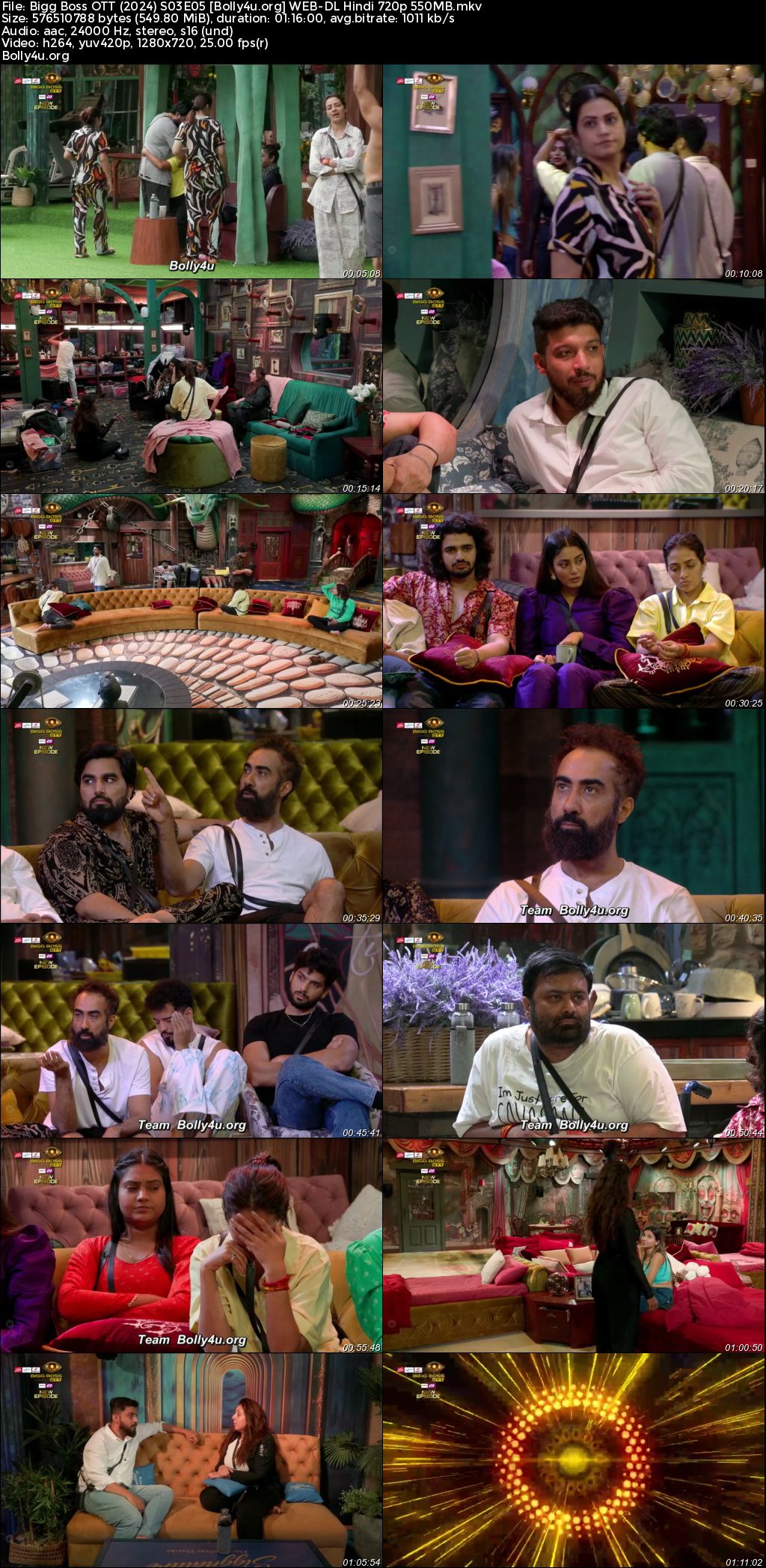 Bigg Boss OTT 2024 WEB-DL Hindi S03E05 720p 480p Download