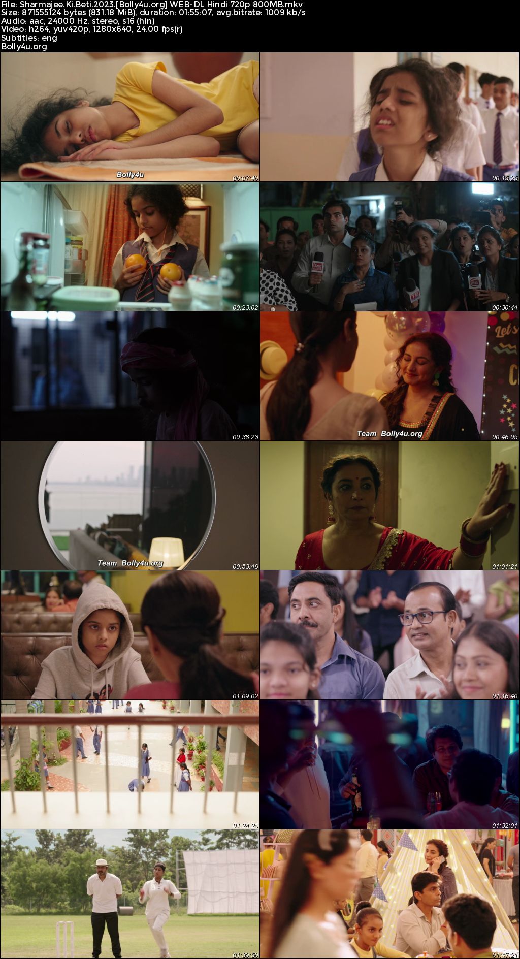 Sharmajee Ki Beti 2023 WEB-DL Hindi Full Movie Download 1080p 720p 480p