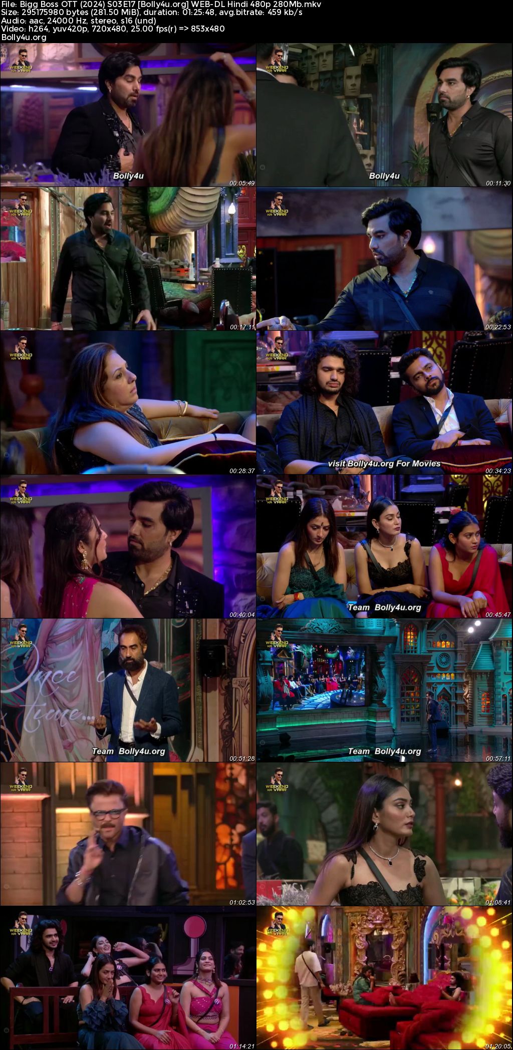 Bigg Boss OTT 2024 WEB-DL Hindi S03E17 720p 480p Download