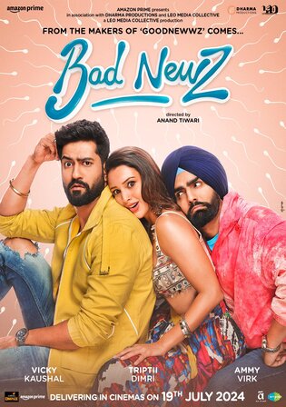 Bad Newz 2024 WEB-DL Hindi Full Movie Download 1080p 720p 480p