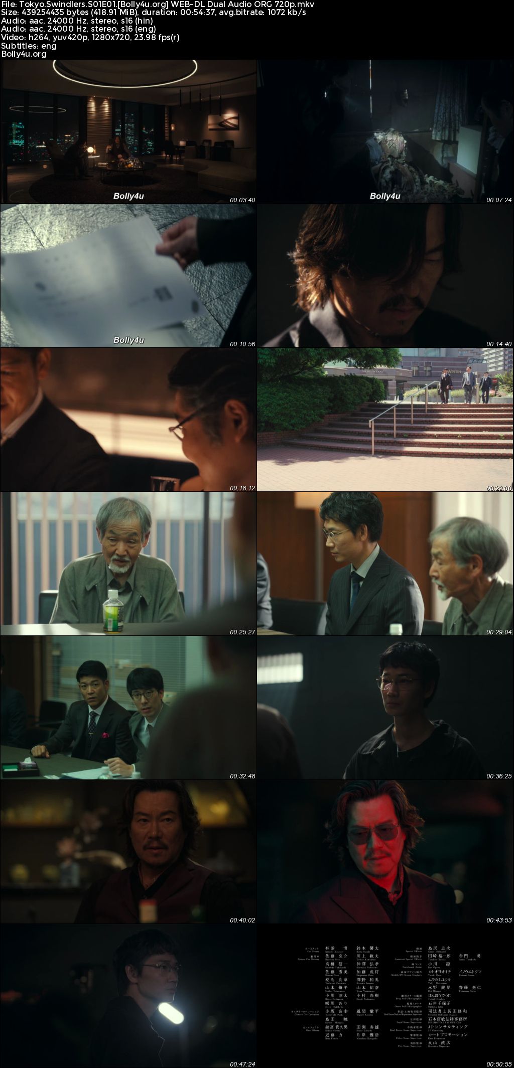 Tokyo Swindlers 2024 WEB-DL Hindi Dual Audio ORG S01 Complete Download 720p 480p