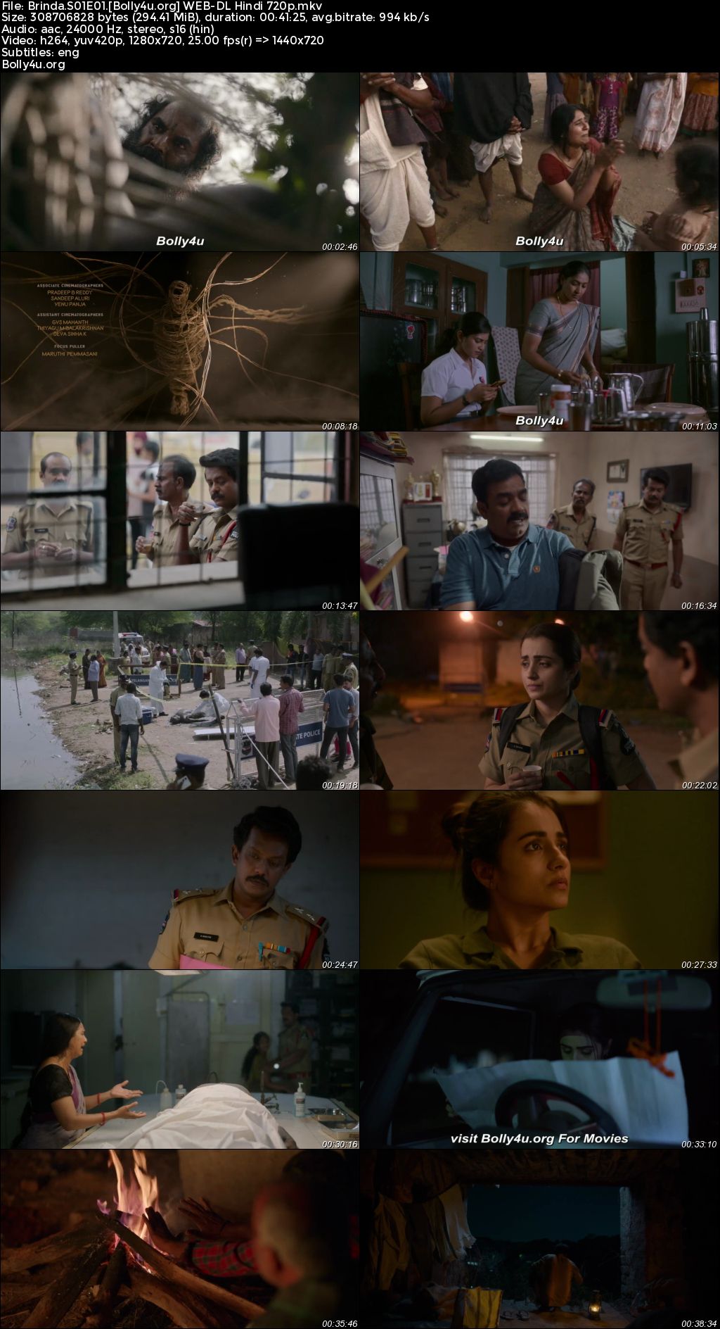 Brinda 2024 WEB-DL Hindi S01 Complete Download 720p 480p