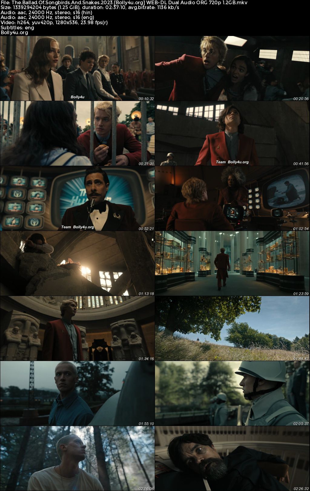 The Hunger Games 2023 WEB-DL Hindi Dual Audio ORG Full Movie Download 1080p 720p 480p