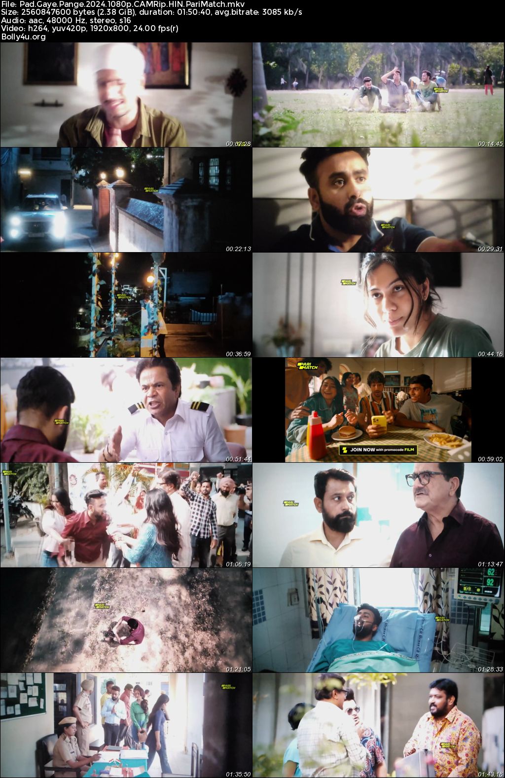 Pad Gaye Pange 2024 HDTC Hindi Full Movie Download 1080p 720p 480p