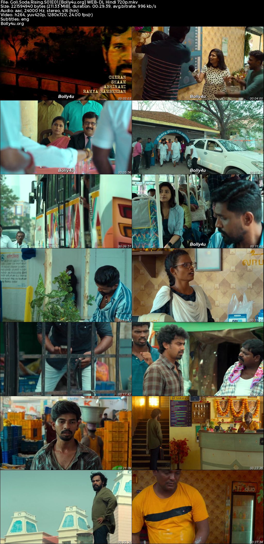 Goli Soda Rising 2024 WEB-DL Hindi S01 Complete Download 720p 480p Watch Online Free bolly4u