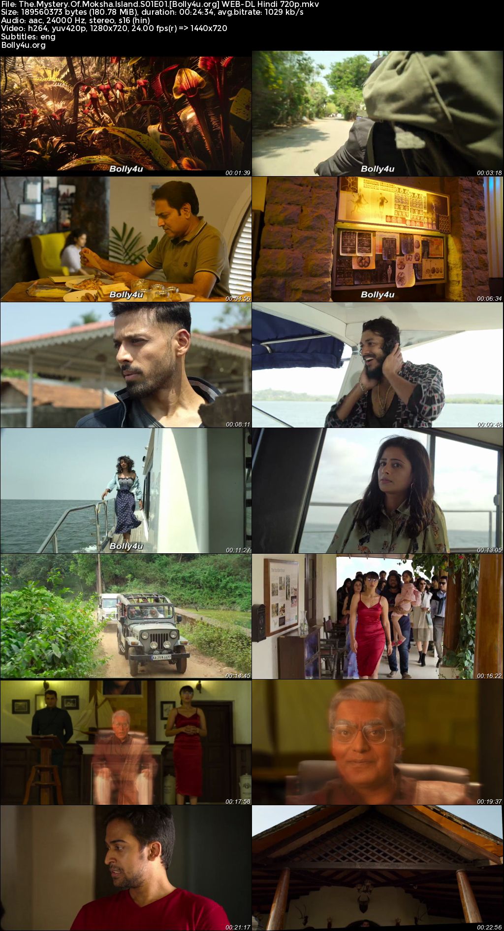 The Mystery Of Moksha Island 2024 WEB-DL Hindi S01 Complete Download 720p 480p