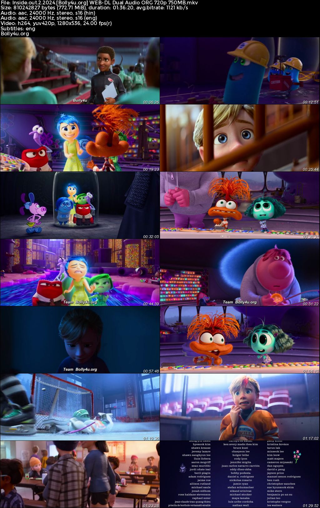 Inside Out 2 2024 WEB-DL Hindi Dual Audio ORG Full Movie Download 1080p 720p 480p