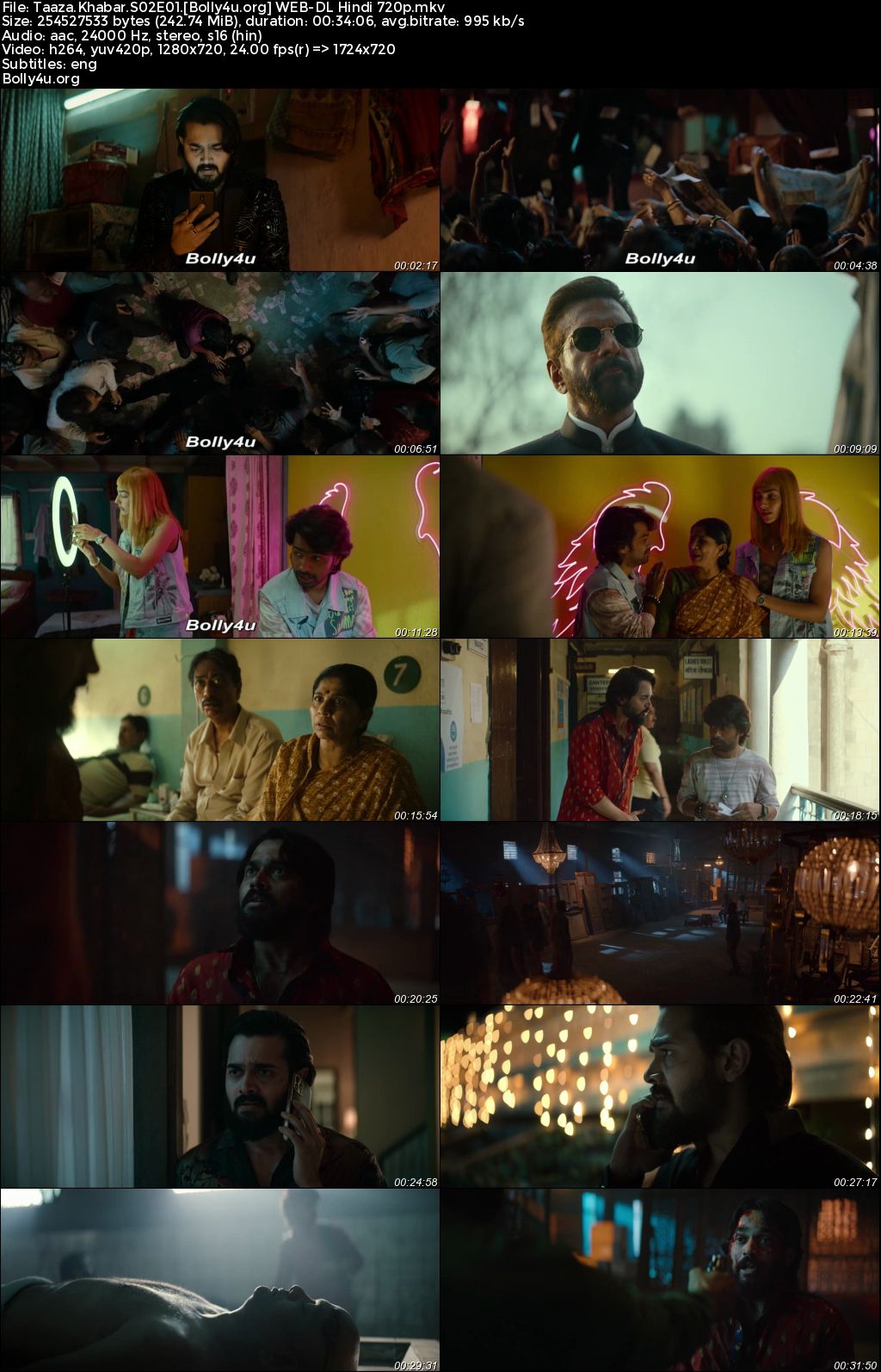 Taaza Khabar 2024 WEB-DL Hindi S02 Complete Download 720p 480p