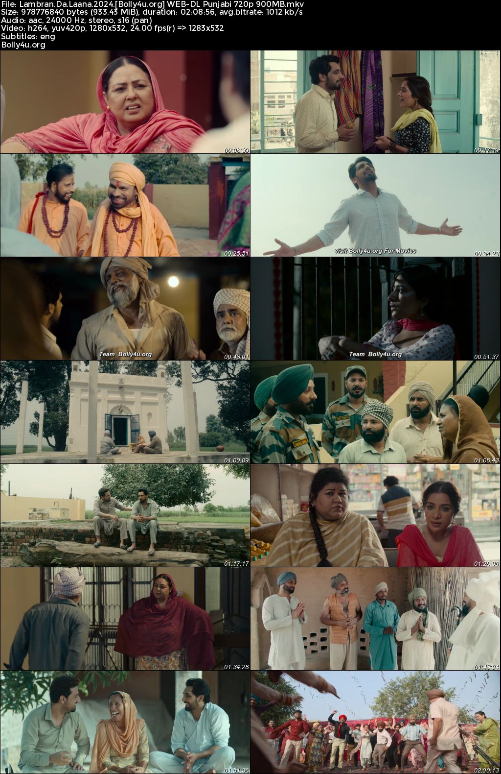 Lambran Da Laana 2024 WEB-DL Punjabi Full Movie Download 1080p 720p 480p