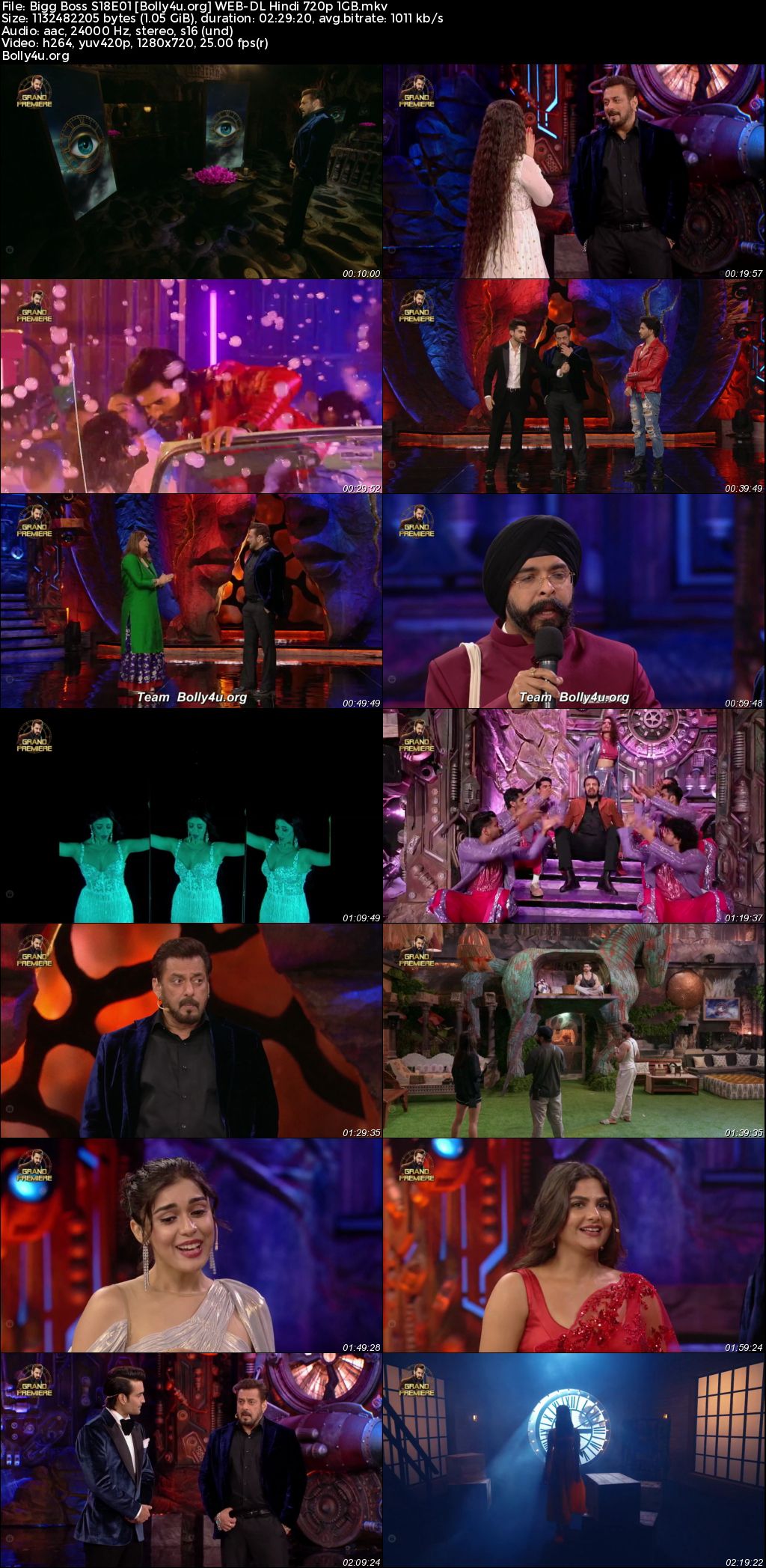 Bigg Boss 2024 WEB-DL Hindi S18E01 Download 720p 480p