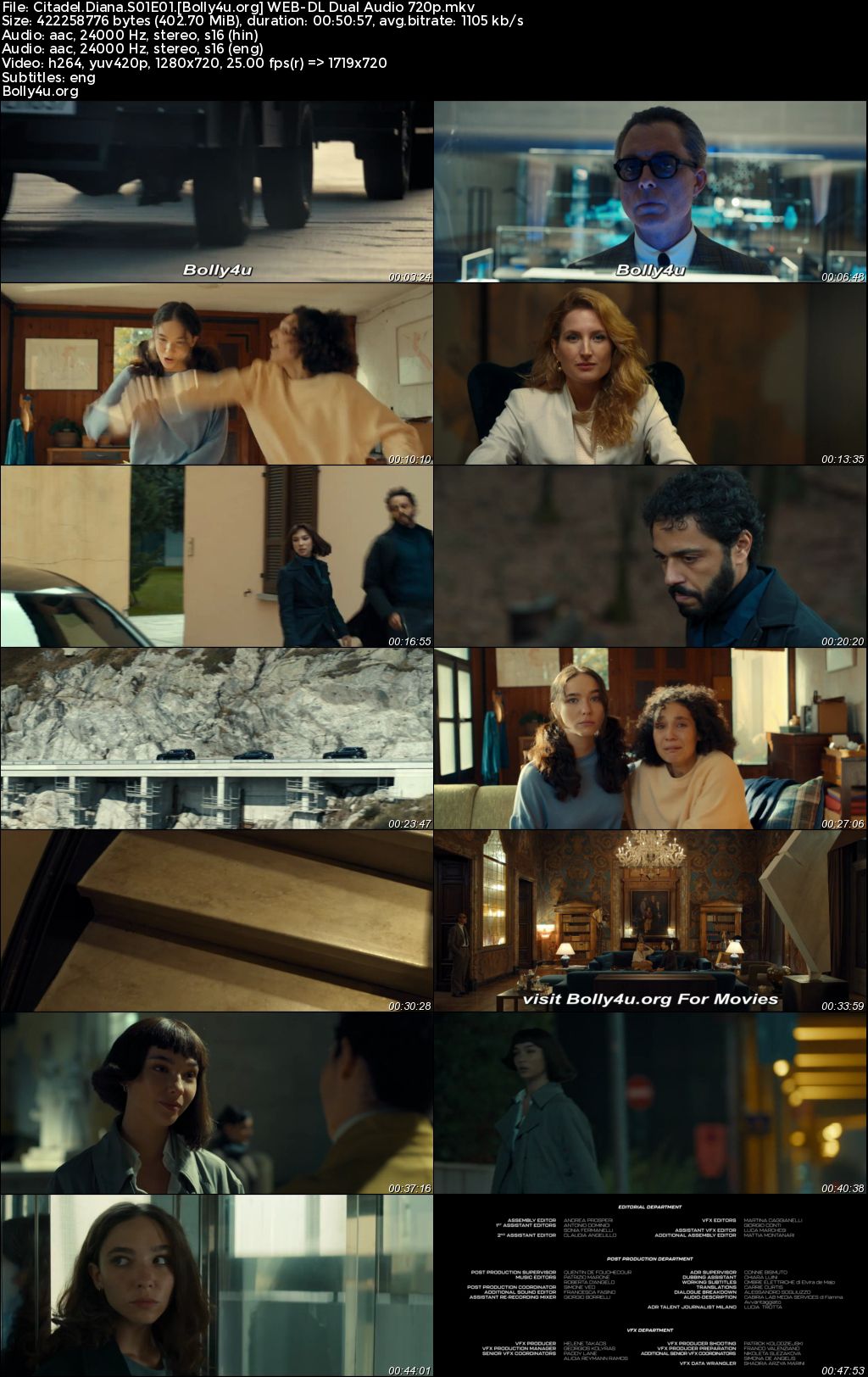 Citadel Diana 2024 WEB-DL Hindi Dual Audio ORG S01 Complete Download 720p 480p