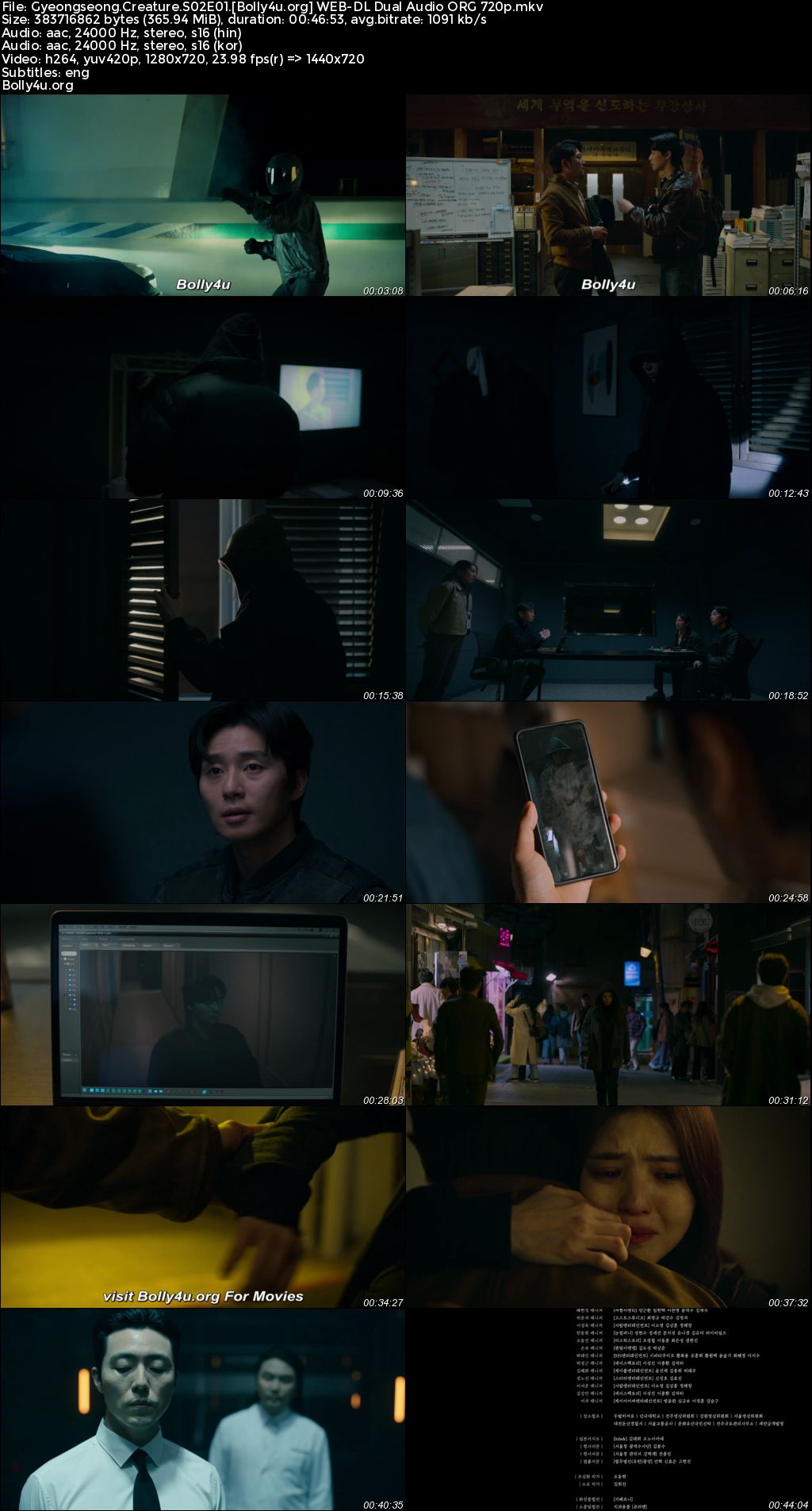 Gyeongseong Creature 2024 WEB-DL Hindi Dual Audio S02 Complete Download 720p 480p