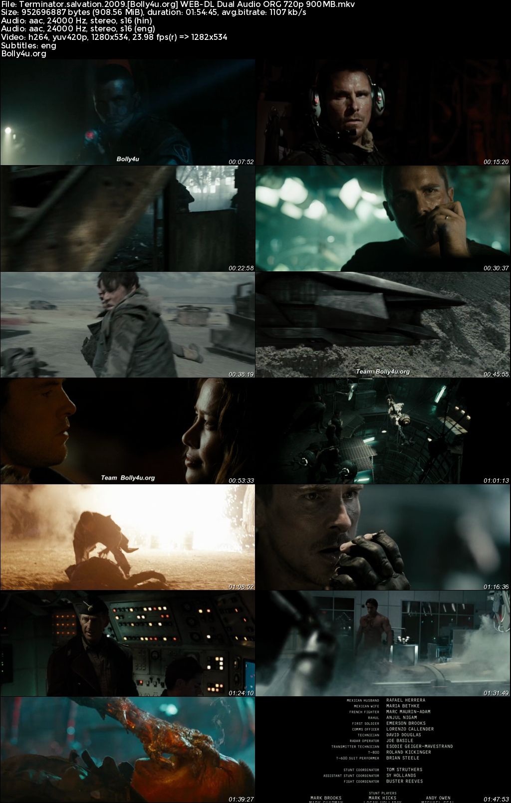 Terminator Salvation 2009 WEB-DL Hindi Dual Audio ORG Full Movie Download 1080p 720p 480p