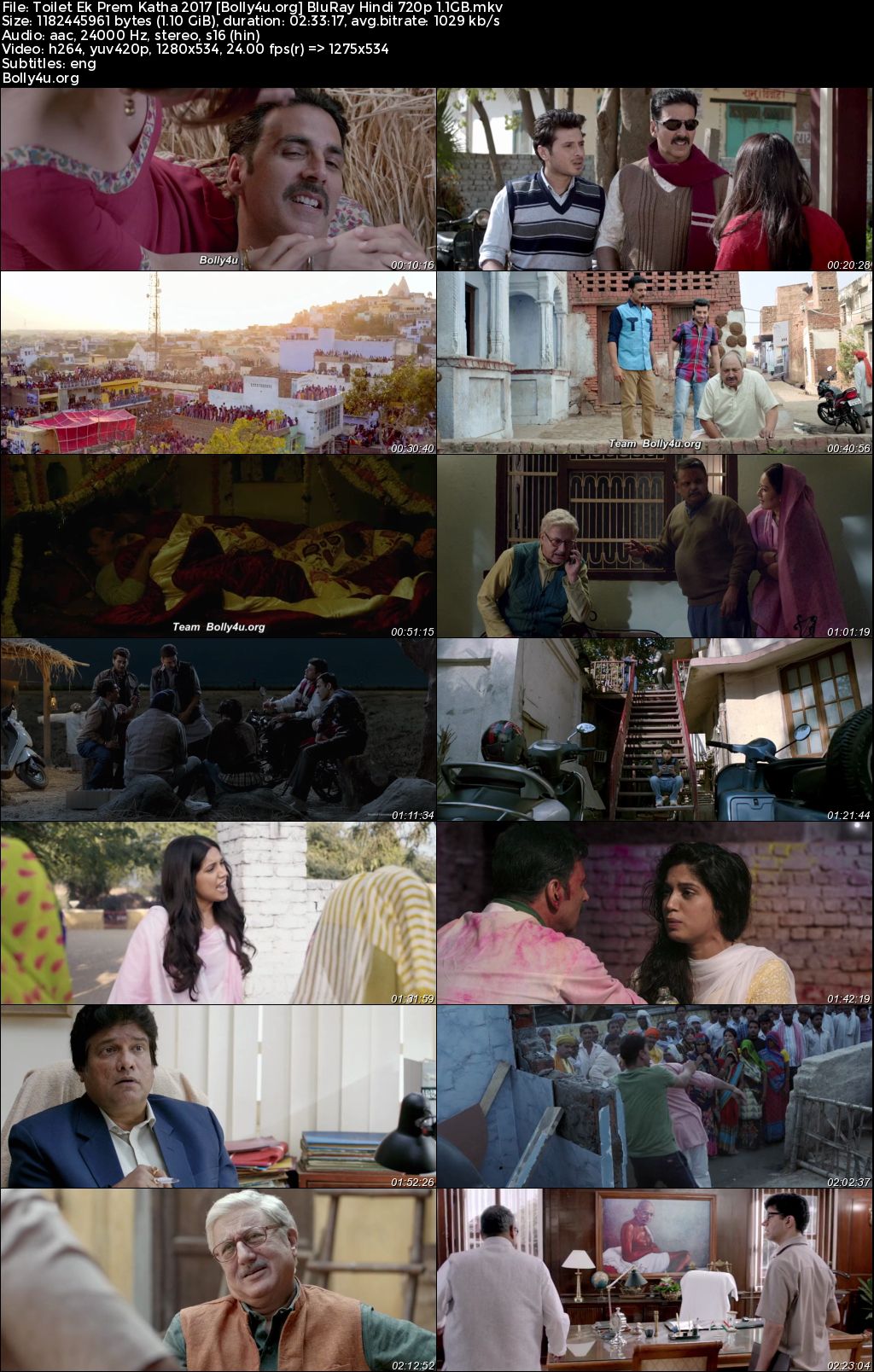 Toilet Ek Prem Katha 2017 BluRay Hindi Full Movie Download 1080p 720p 480p