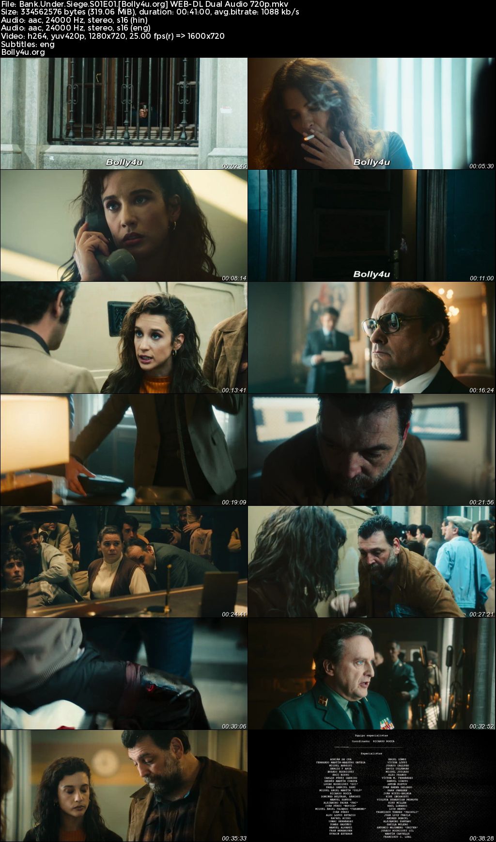 Bank Under Siege 2024 WEB-DL Hindi Dual Audio ORG S01 Complete Download 720p 480p