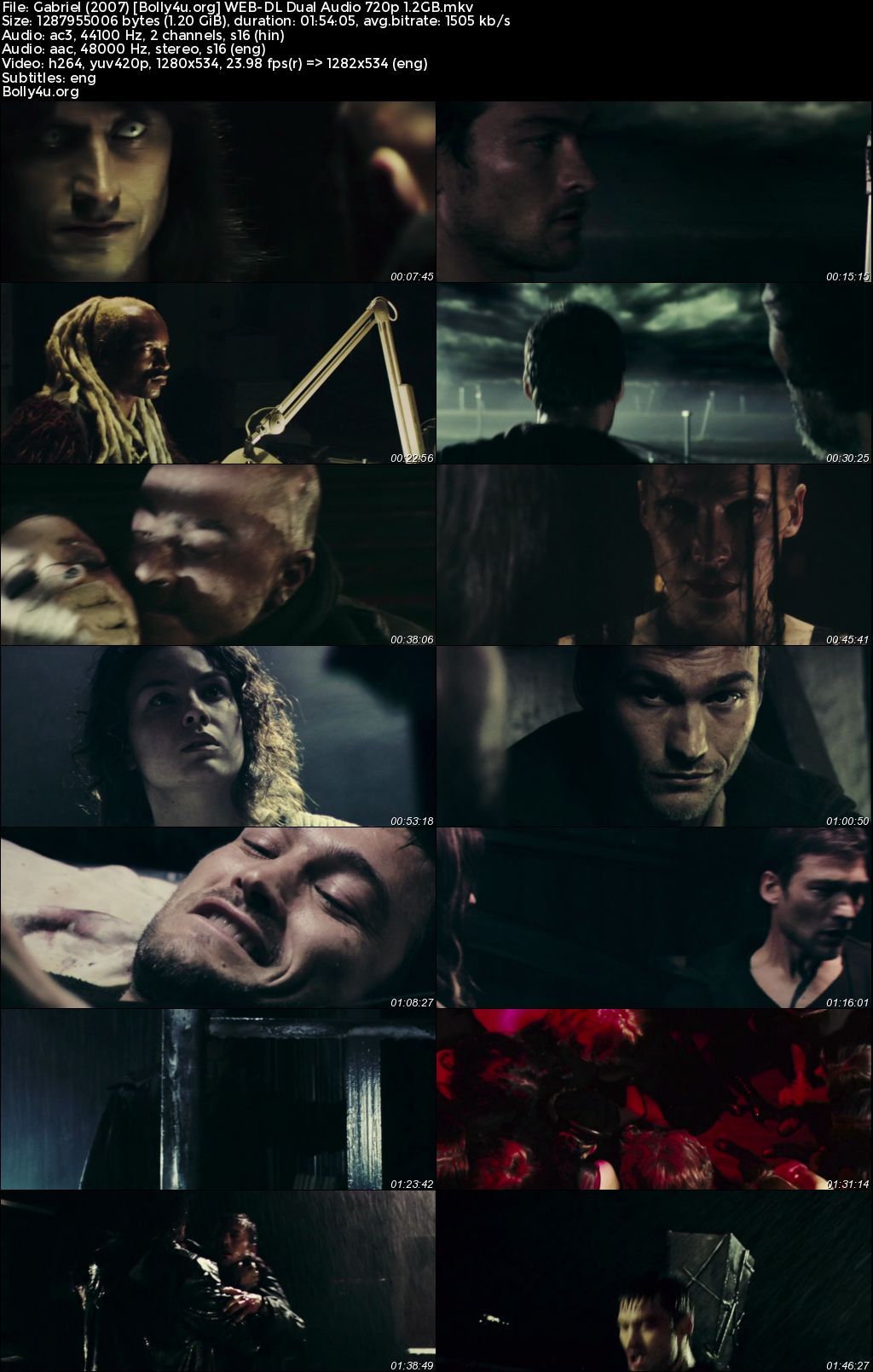 Gabriel 2007 WEB-DL Hindi Dual Audio Full Movie Download 720p 480p