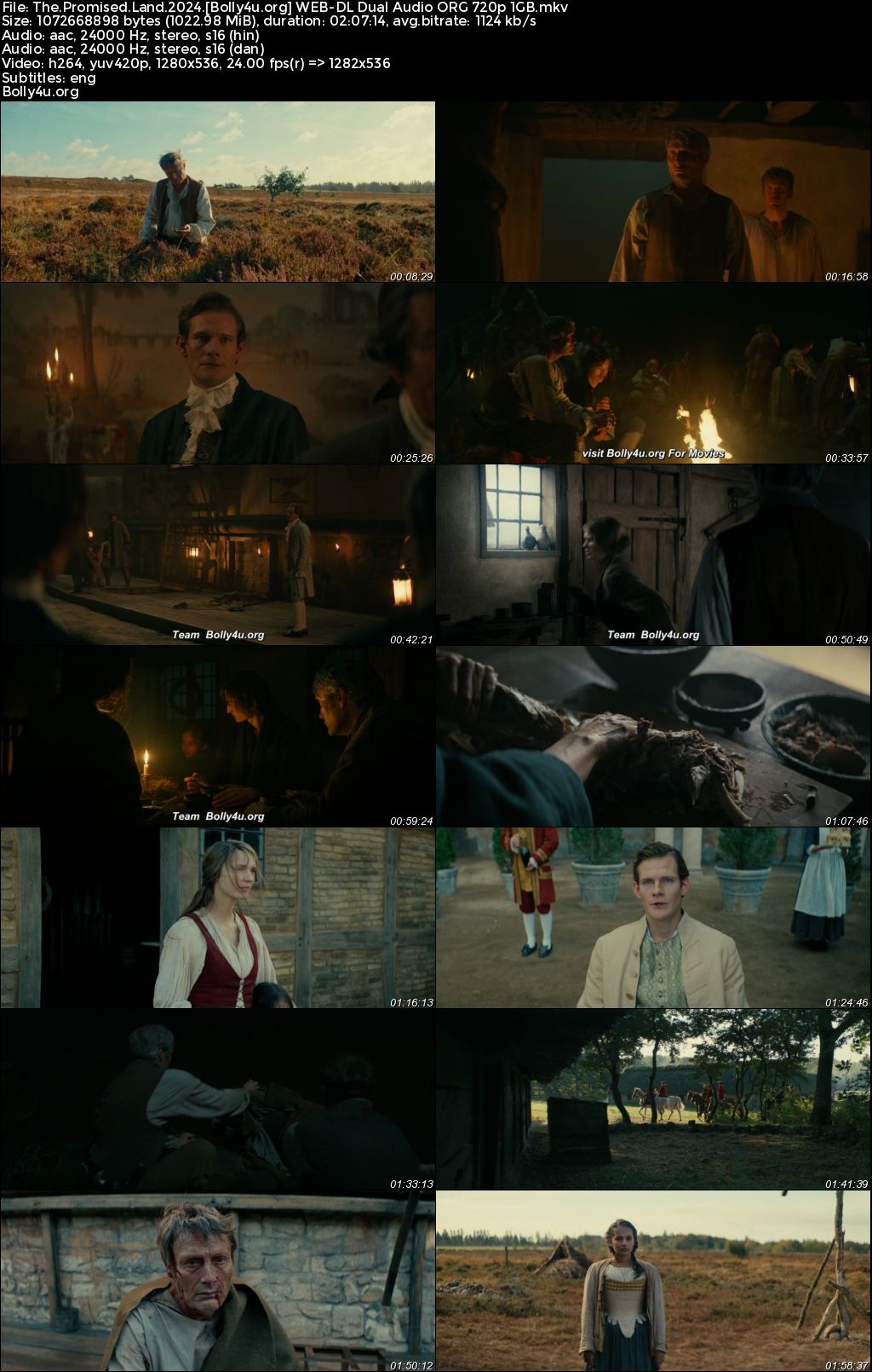 The Promised Land 2024 WEB-DL Hindi Dual Audio ORG Full Movie Download 1080p 720p 480p