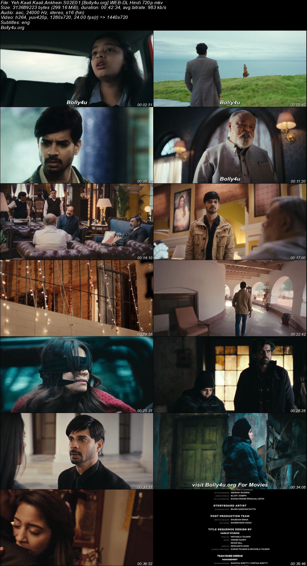 Yeh Kaali Kaali Ankhein 2024 WEB-DL Hindi S02 Complete Download 720p 480p