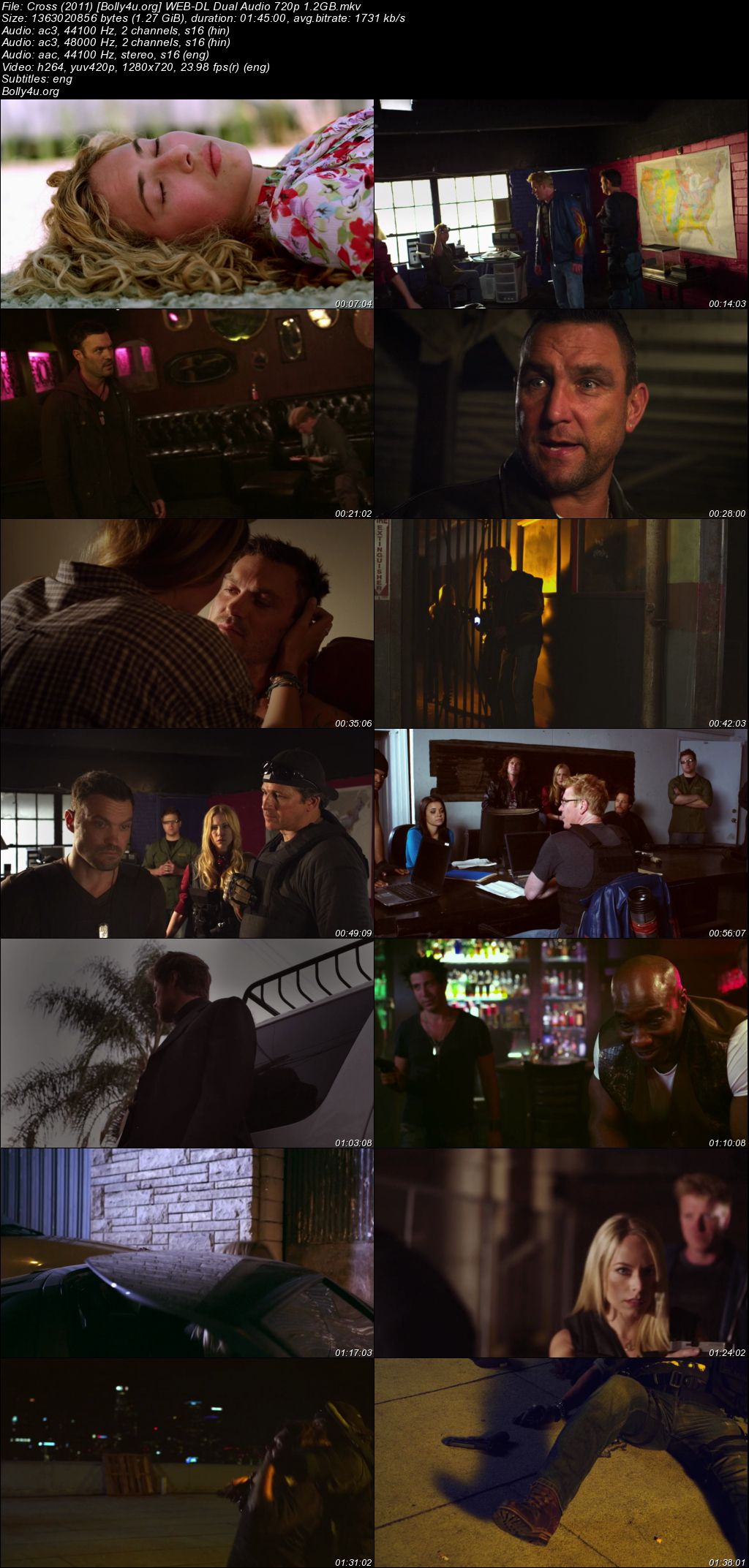 Cross 2011 WEB-DL Hindi Dual Audio Full Movie Download 720p 480p