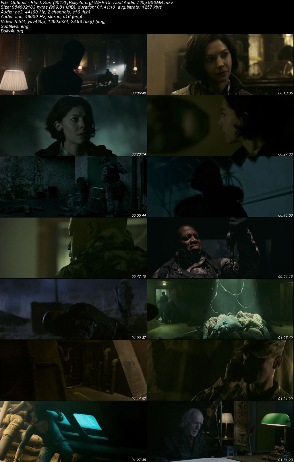 Outpost Black Sun 2012 BluRay Hindi Dual Audio Full Movie Download 720p 480p