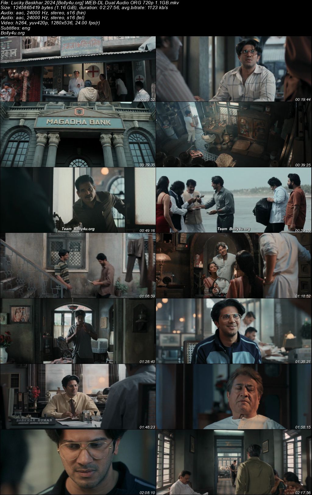 Lucky Baskhar 2024 WEB-DL UNCUT Hindi Dual Audio ORG Full Movie Download 1080p 720p 480p