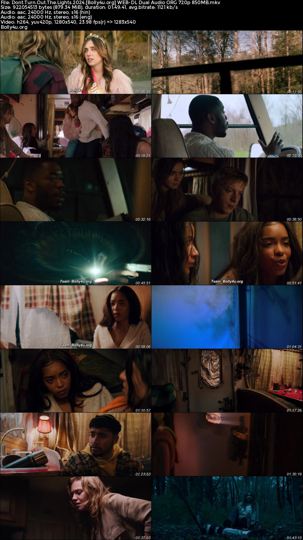 Dont Turn Out The Lights 2024 WEB-DL Hindi Dual Audio ORG Full Movie Download 1080p 720p 480p