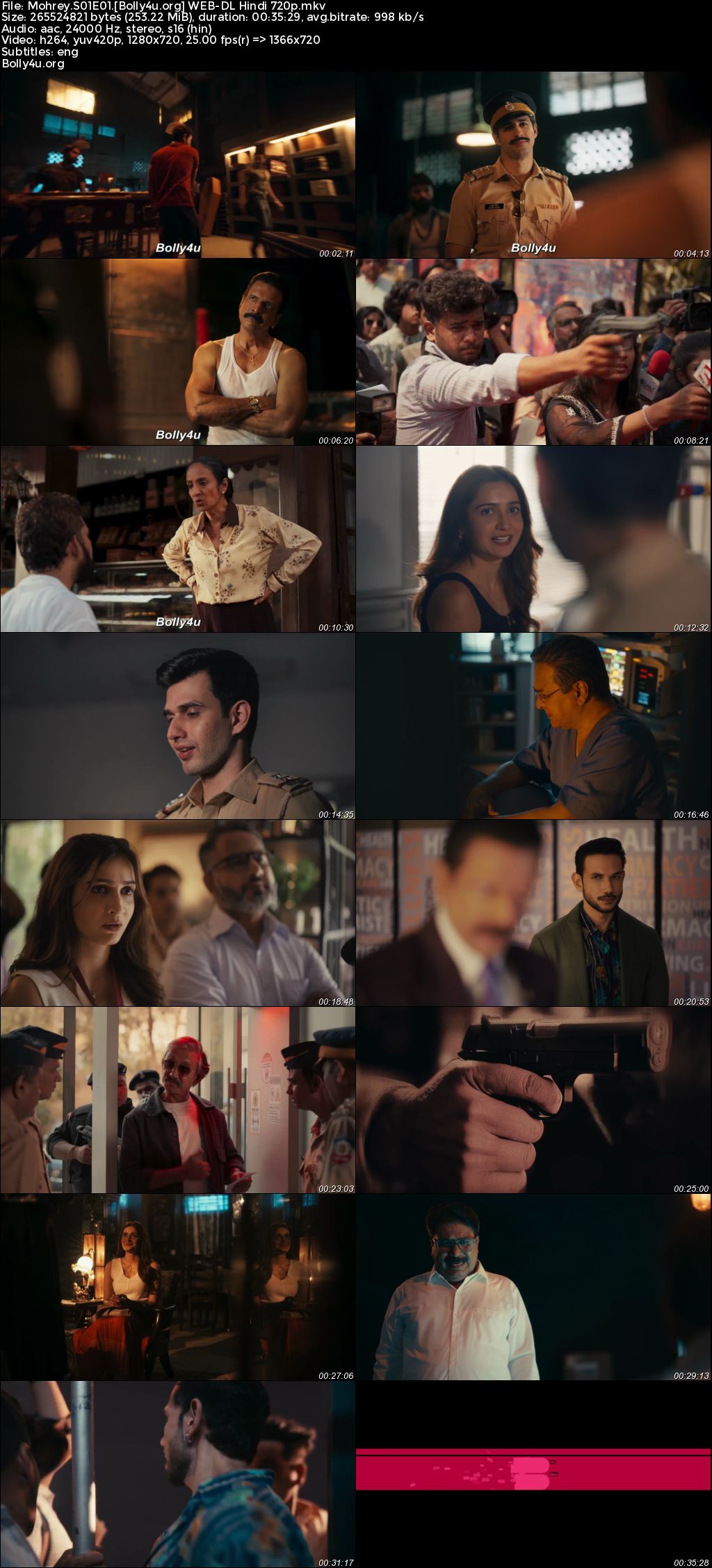 Mohrey 2024 WEB-DL Hindi S01 Complete Download 720p 480p