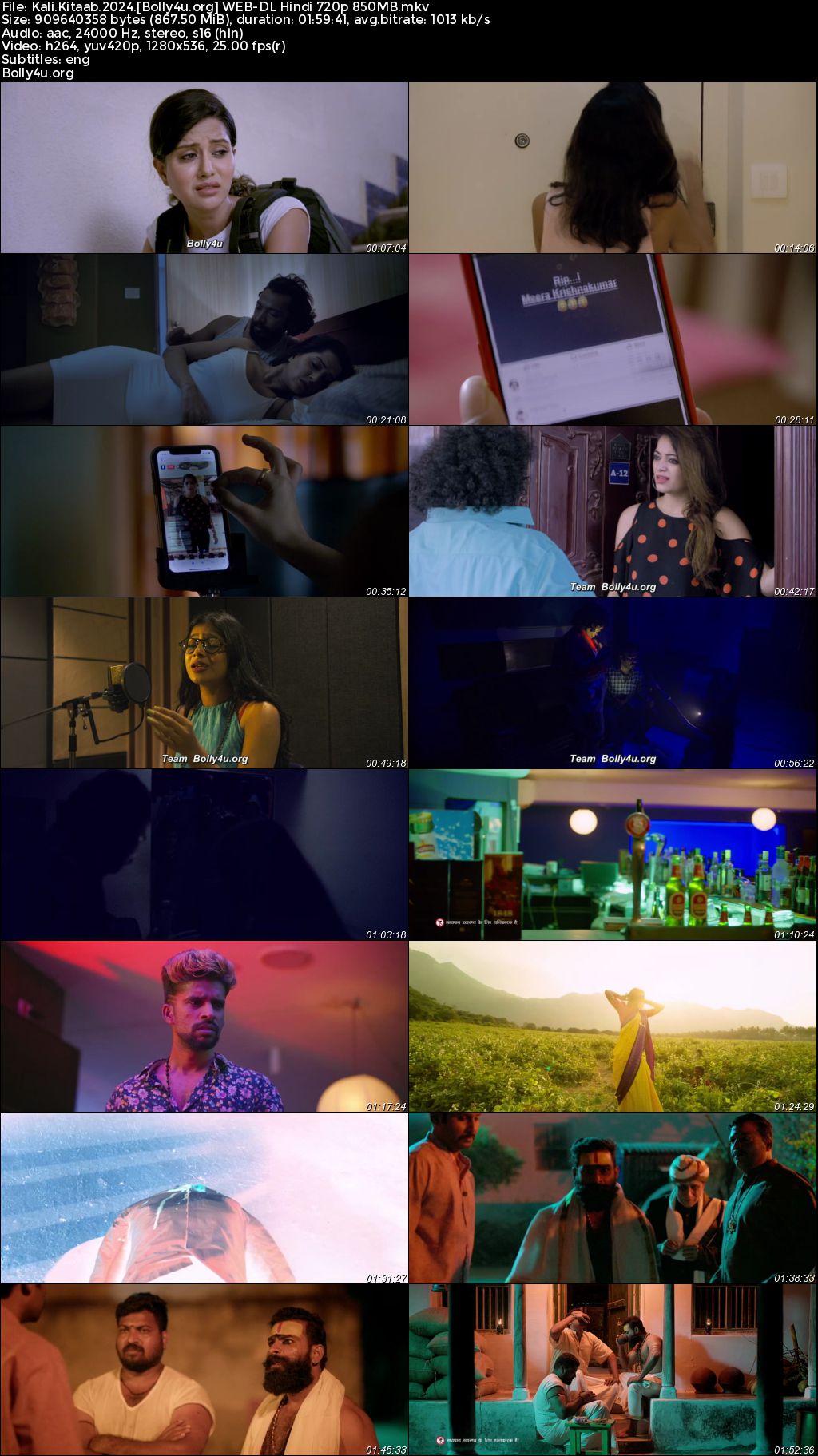 Karungaapiyam (Kali Kitaab) 2023 WEB-DL Hindi Dubbed ORG Full Movie Download 1080p 720p 480p